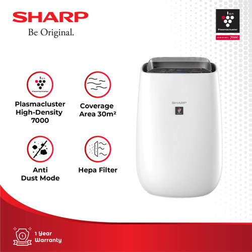 Sharp Air Purifier FP-J40Y W White Area 30 m²