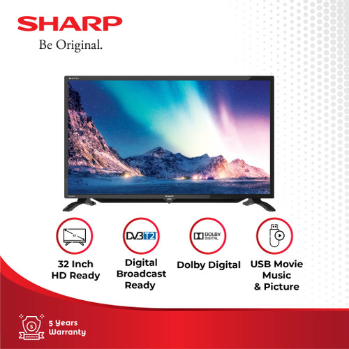 Sharp TV LED Digital 2T-C32GD1500I Full HD 32 Inch