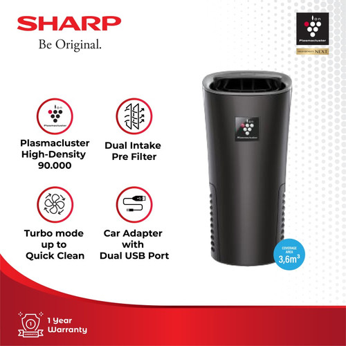 Sharp Air Purifier IG-NX2Y-B For Car Black 3m