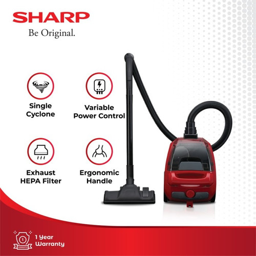 Sharp Vacuum Cleaner EC-NS18-RD Red 450 Watt