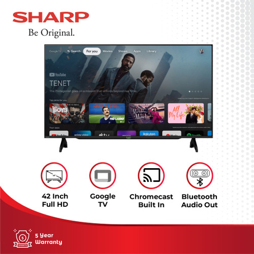 Sharp LED TV AQUOS LED 2T-C42FG1I Black 42 inch