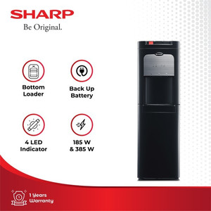 Sharp Dispenser Battery Back Up Bottom Galon SWD-80EHL-BK Black 4L