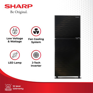 Sharp Kulkas 2 Pintu SJ 246XI MK