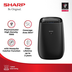 Sharp Air Purifier FP-JM40Y-B With Mosquito Catcher Black 30m