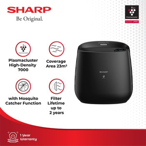 Sharp Air Purifier FP-JM30Y-B With Mosquito Catcher Black 23m