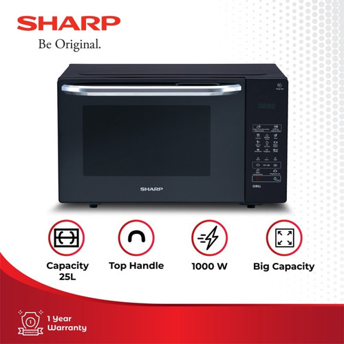 Sharp Microwave Oven R-735MT(S) Silver 25 Liter