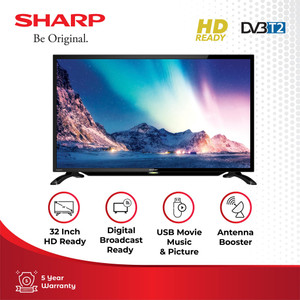 SHARP LED TV Aquos Digital 32 Inchi 2T-C32DD1I