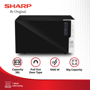 Sharp Microwave Oven R-88D0(K)-IN Black 28 Liter