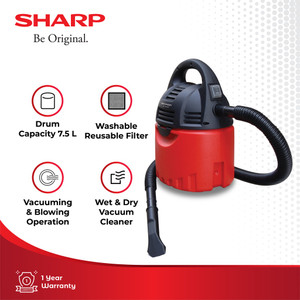 Sharp Vacuum Cleaner EC-CW60 Red 600 Watt