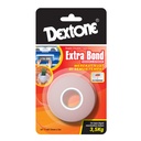 Lem Double Tape Weather Proof Dextone Extrabond Merah 12mm dan 25 mm