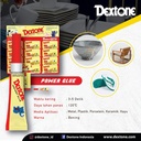 Lem Tetes Dextone Power Glue Cream Lembaran 3gr/Pcs