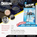 Lem Besi Epoxy Plastic Steel Dextone - Putih