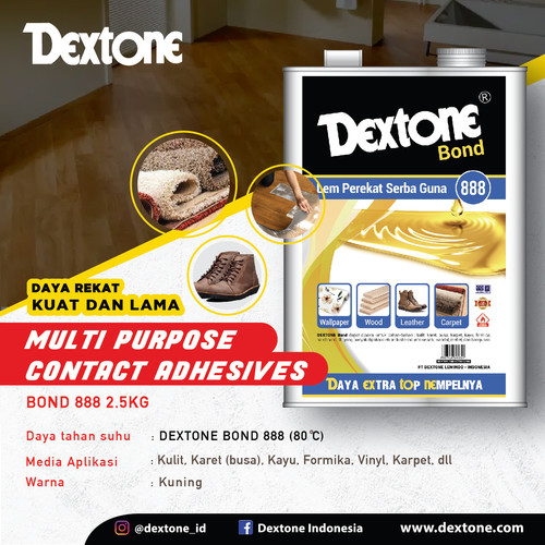 Lem Kuning Bond 888 Dextone 2,5 KG