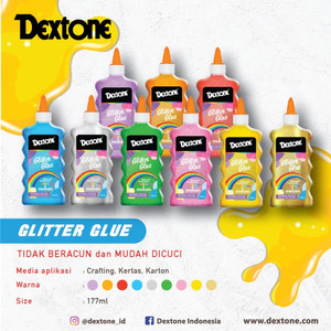 Lem Slime Dextone Glitter / Slime Kit 177 ml