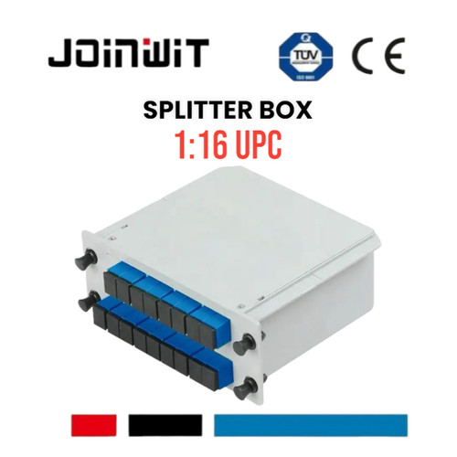 passive splitter BOX 1 X 16 UPC spliter PLC pasif box 1:16 Fiber Optik