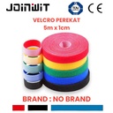 VELCRO pengikat kabel 5m velcro perekat 5 m x 1cm FO/FIBER OPTIK