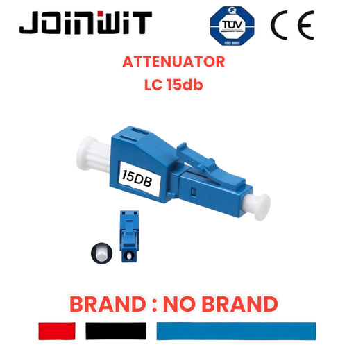 ATTENUATOR LC 15db Single Mode attenuator lc 15DB peredam redaman fibe