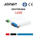 PLC SPLITTER 1:4 BOX SC UPC pasif 1x4 sc upc kotak fiber optic fo