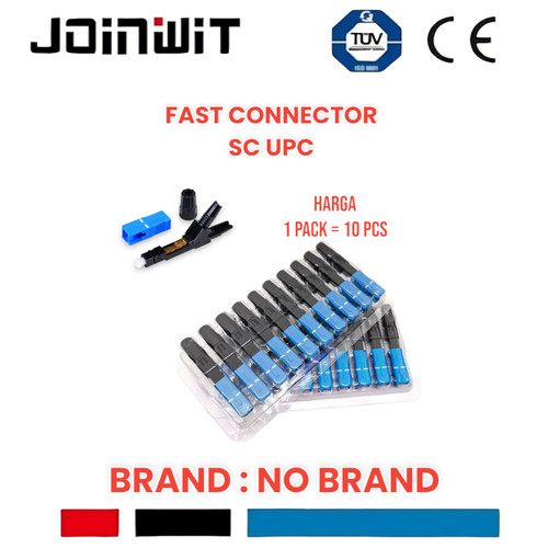 FAST CONNECTOR SC UPC 1 PACK / fast konektor sc upc biru 10pcs