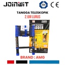 Tangga teleskopik 2,6 m single 2,6m tangga telescopic 2.6m lurus 2.6 m