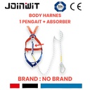 ALAT PENGAMAN/safety harnes body/harness/herness SINGLE HOOK- panjang