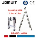 Tangga Teleskopik Lipat 5 Step T 1.4 m + 1.7 m /telescopic 1,4m + 1,7m