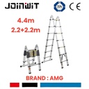 Tangga Double Teleskopik 2.2+2.2 4.4 M Telescopic 4.4m/ fo/fiber optic