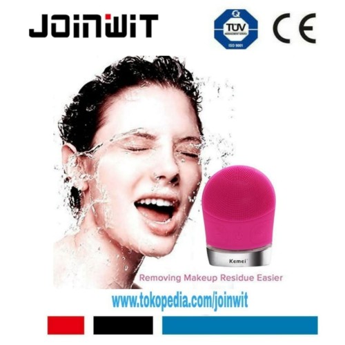 ALAT CUKUR-km 1069 USB Charging Facial Cleansing Brush