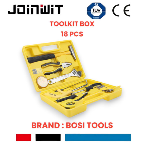 Toolset Toolkit Toolbox Tool Set Tool Kit Tool Box 18pcs BOSI TOOLS