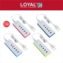 USB Charger 5 Port + Kabel 1,5M (LY-295)