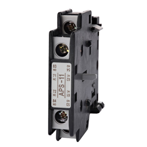 Kontak Bantu kiri/kanan 1NO1NC Kontaktor 4P Shihlin Electric APS-11N