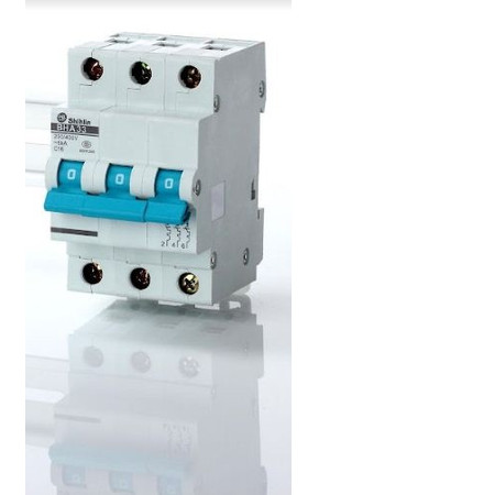 MCB (Miniature Circuit Breaker) Shihlin BHA-33C 3P (6kA) 2A ~ 63A