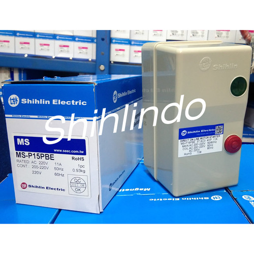 DOL Starter / Magnetic Switch MS-P15PBE 11A~15A Shihlin 220V/380V