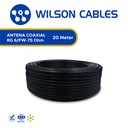 Wilson Cables - Kabel CCTV Coaxial RG 6 FW-OHM 75 20 Meter