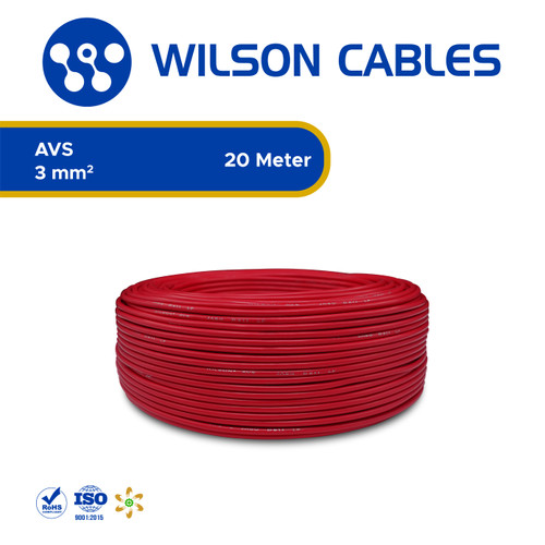 AVS 2 mm2 20 Meter - Kabel Otomotif Wilson Cables