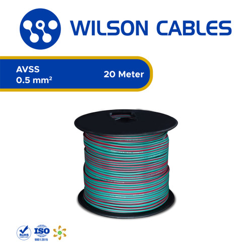 AVSS 0.5 mm2 20 Meter - Kabel Otomotif Wilson Cables