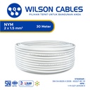 Wilson Cables - NYM 2x1.5 mm² 30 Meter - Kabel Tembaga Kawat