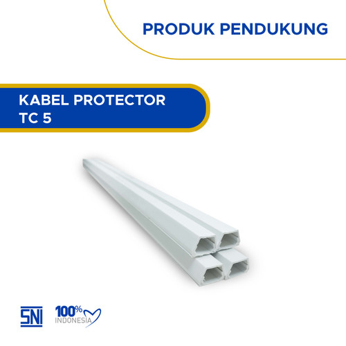 Pipa Kabel Duct TC5 1 Meter - Kabel Protektor Duct