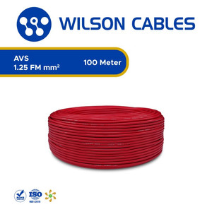 AVS 1.25 mm2 Bintik 100 Meter - Kabel Otomotif Wilson Cables