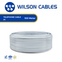 Wilson Cables - Kabel Telpon 2C 100 Meter - Kabel Telfon Telepon