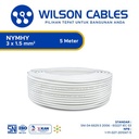 NYMHY 3x1.5 mm2 5 Meter - Kabel Tembaga Serabut Wilson Cables