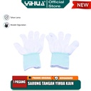 Yihua Sarung Tangan Kain Gloves Putih Sarung Tangan Teknisi 1 Pasang