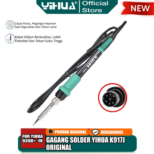 Yihua K917J Gagang Solder Station 7 PIN Soldering Yihua 939D+-IV ORI