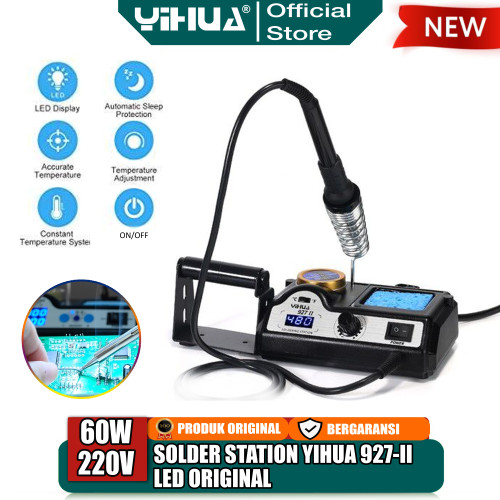 Yihua 927-II LED Solder Station Digital 60W Soldering Iron Welding ORI