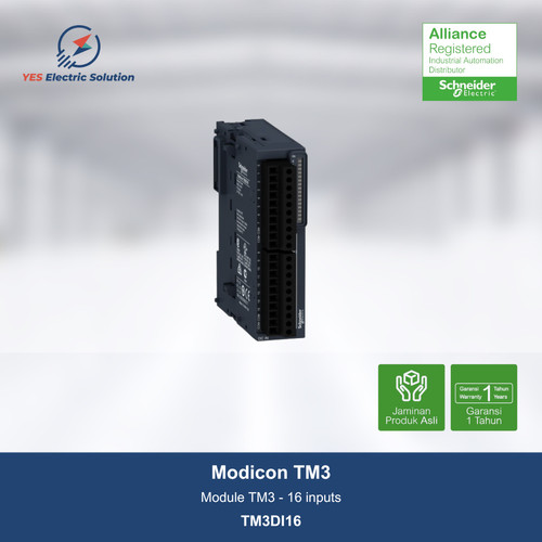 Schneider Electric Modicon TM3 module - 16 inputs - TM3DI16