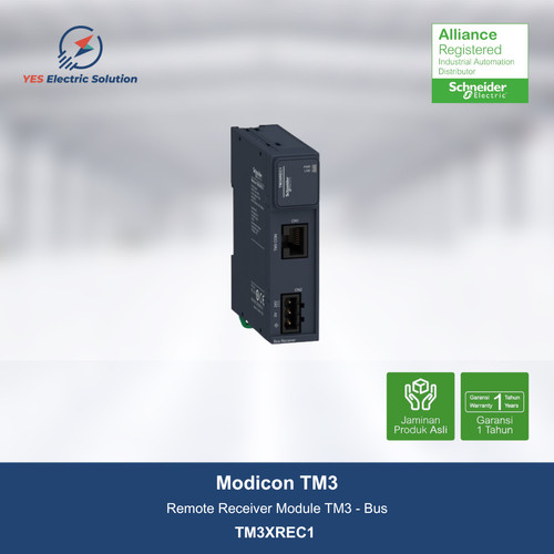 Schneider Electric Modicon TM3 remote receiver module - TM3XREC1