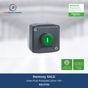 Schneider Harmony XALD Push Button Flush 22mm 1NO - Hijau - XALD102