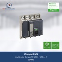 Schneider Electric Circuit Breaker Compact NS1250N 1250 A 4P - 33480E