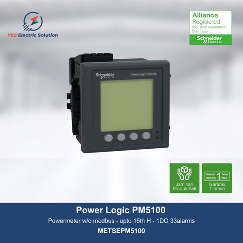 Schneider PowerLogic PM5100 w/o modbus - METSEPM5100