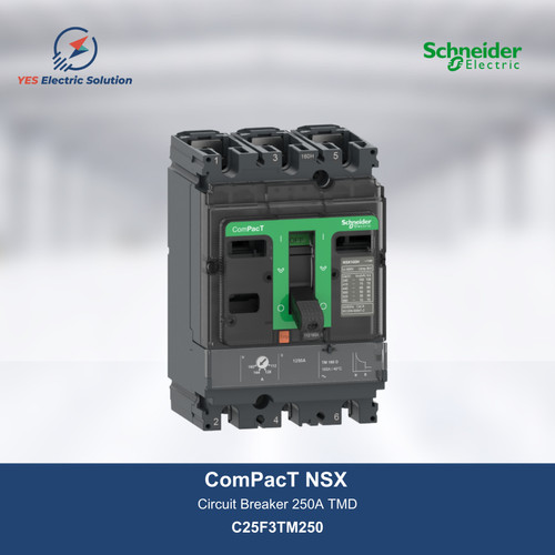 Schneider Electric Circuit breaker ComPacT NSX 250F 250A 3P C25F3TM250